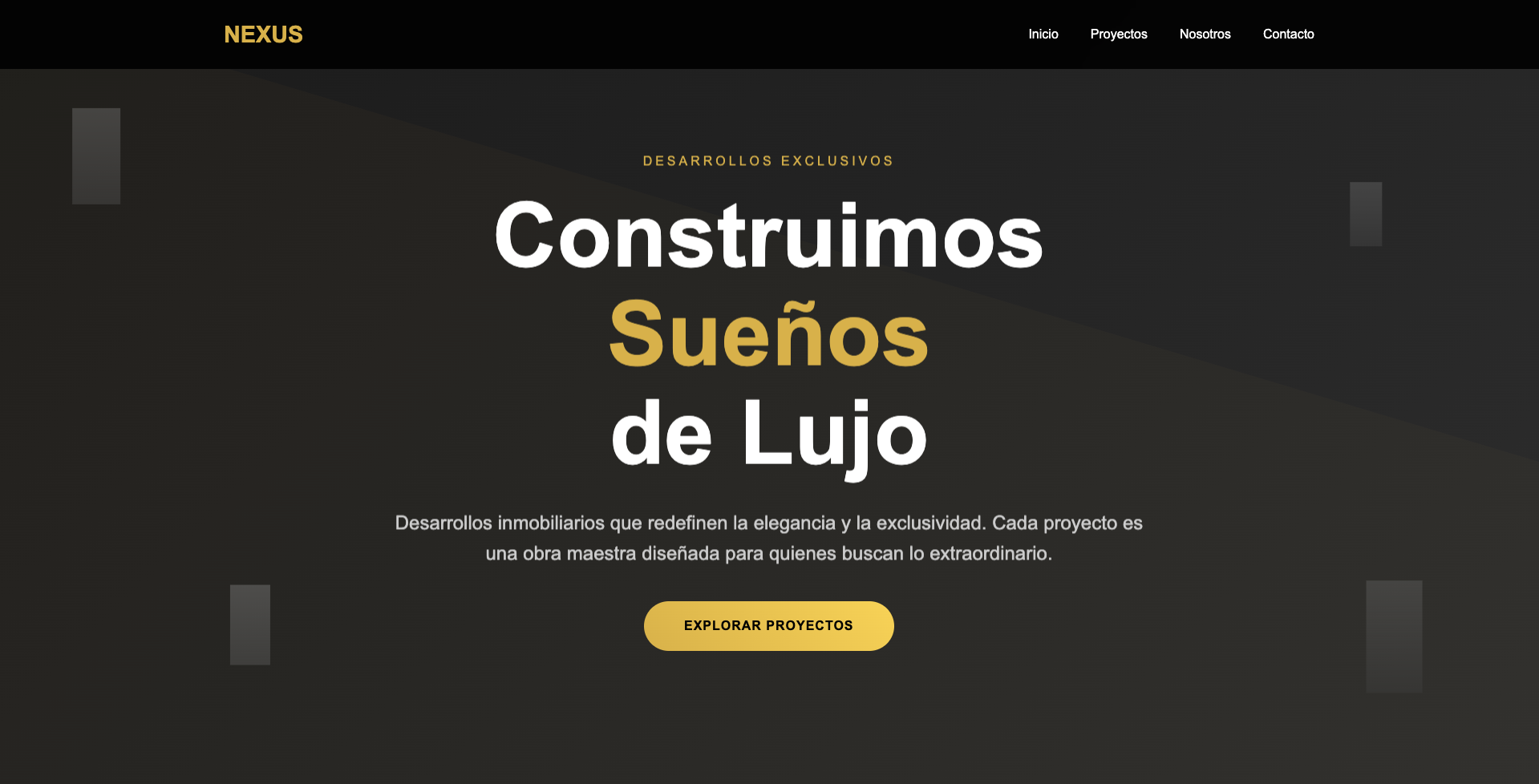 Vista previa de Nexus Development - Inmobiliario