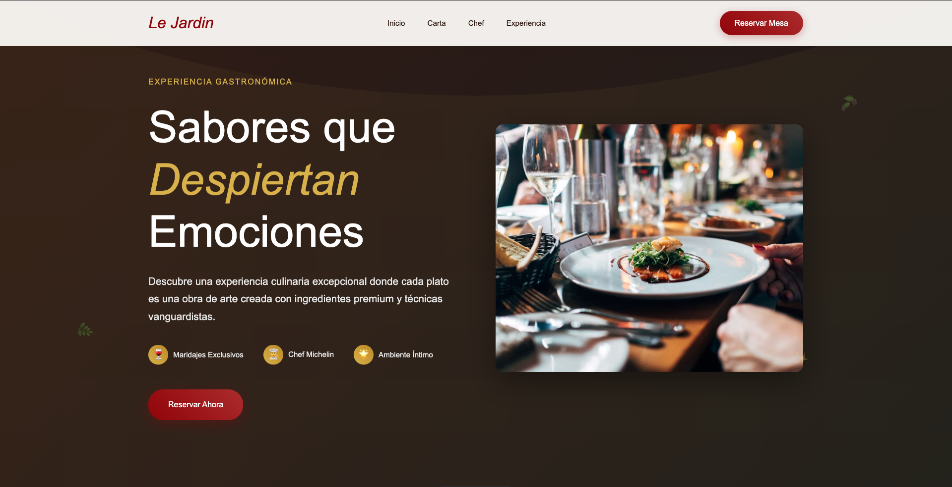 Vista previa de Le Jardin - Restaurante